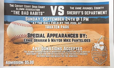 Logo - Swing for Recovery Softball Game
