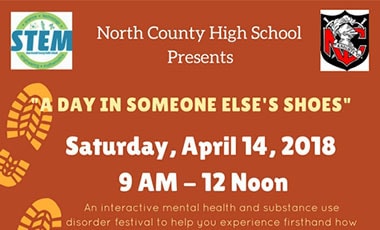 "A Day in Someone Else's Shoes" Logo